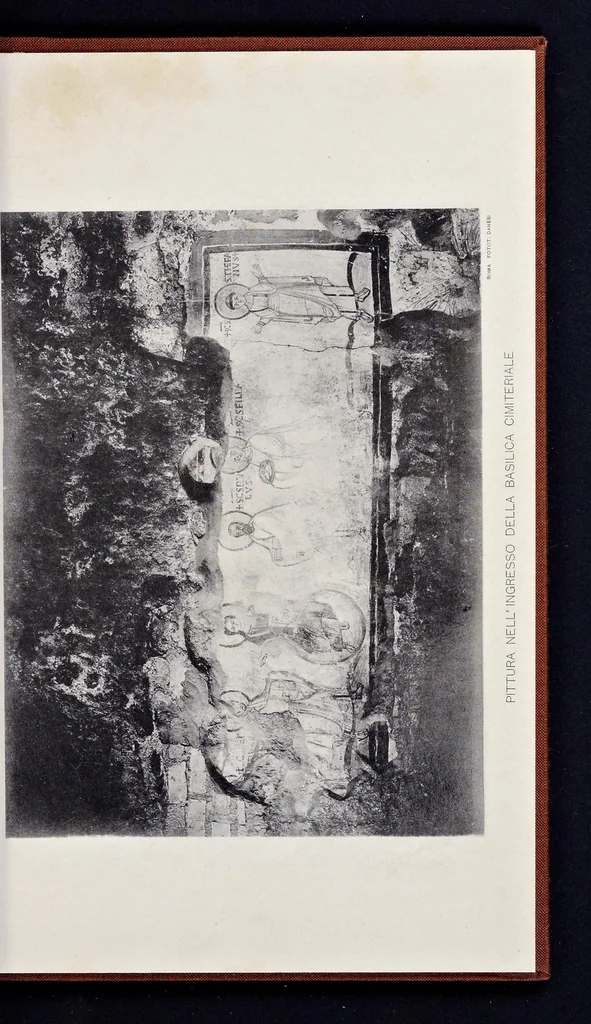 An illustration from Nuovo bullettino di archeologia cristiana, 1895, leaf 716