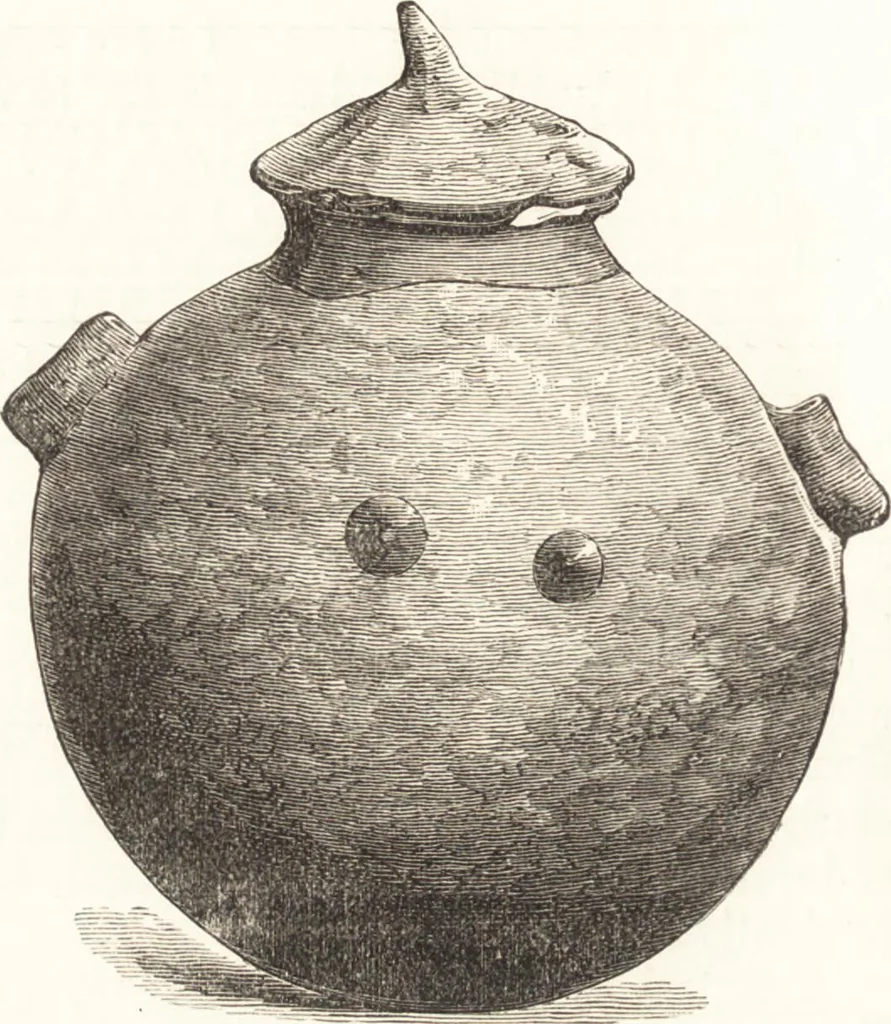 An illustration from Ilios; the city and country of the Trojans. The results of researches and discoveries on the site of Troy and throughout the Troad in the years 1871-72-73-78-79, including an autobiography of the author, 1880, leaf 245