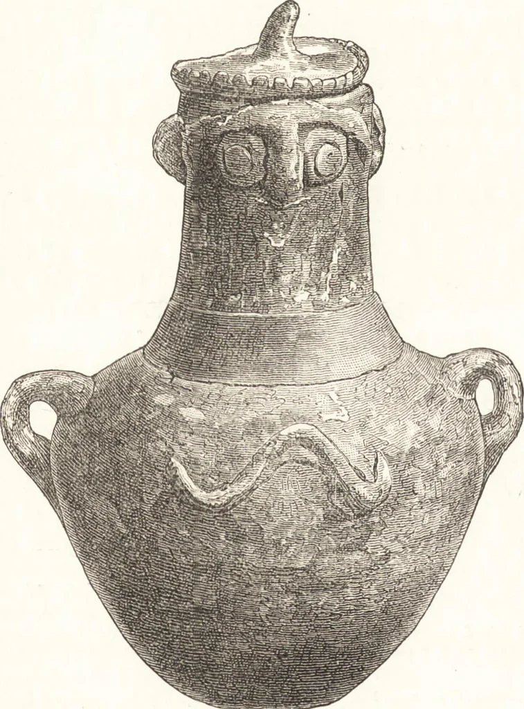 An illustration from Ilios; the city and country of the Trojans. The results of researches and discoveries on the site of Troy and throughout the Troad in the years 1871-72-73-78-79, including an autobiography of the author, 1880, leaf 315