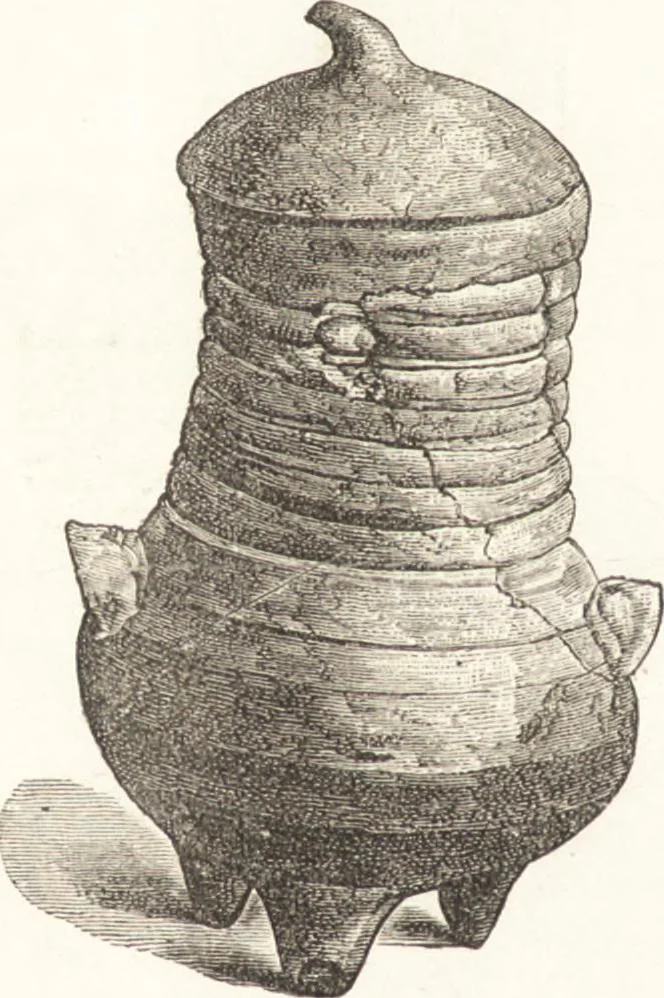 An illustration from Ilios; the city and country of the Trojans. The results of researches and discoveries on the site of Troy and throughout the Troad in the years 1871-72-73-78-79, including an autobiography of the author, 1880, leaf 321