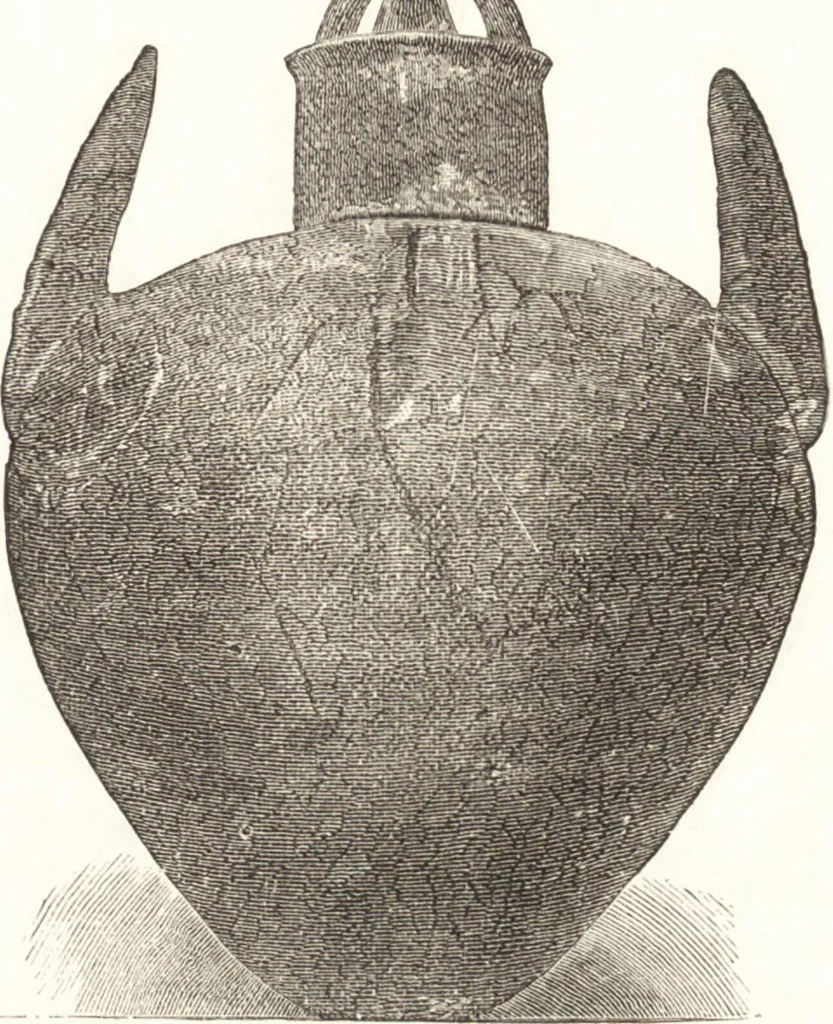 An illustration from Ilios; the city and country of the Trojans. The results of researches and discoveries on the site of Troy and throughout the Troad in the years 1871-72-73-78-79, including an autobiography of the author, 1880, leaf 328