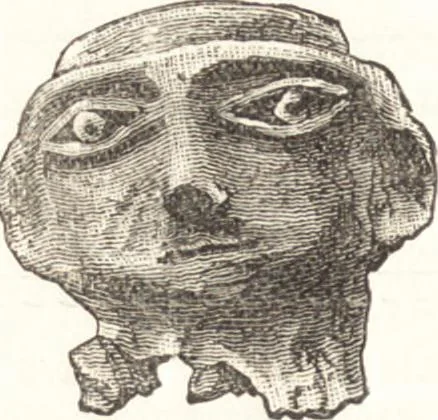 An illustration from Ilios; the city and country of the Trojans. The results of researches and discoveries on the site of Troy and throughout the Troad in the years 1871-72-73-78-79, including an autobiography of the author, 1880, leaf 355