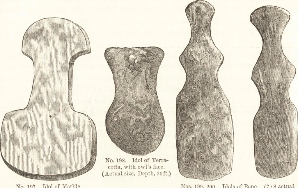 An illustration from Ilios; the city and country of the Trojans. The results of researches and discoveries on the site of Troy and throughout the Troad in the years 1871-72-73-78-79, including an autobiography of the author, 1880, leaf 357