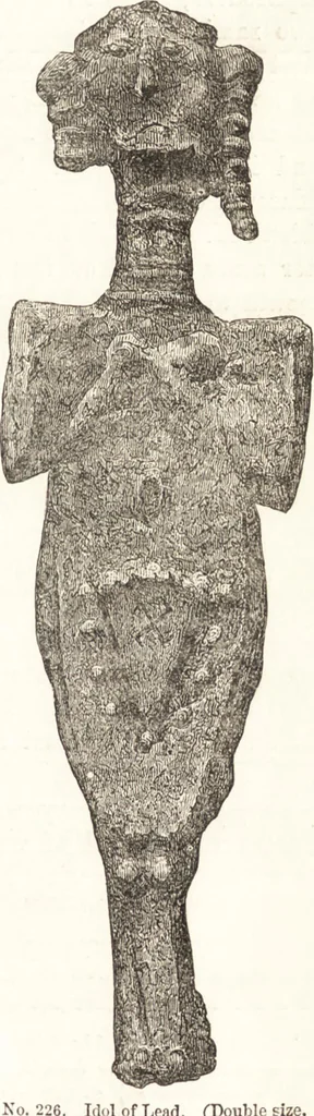 An illustration from Ilios; the city and country of the Trojans. The results of researches and discoveries on the site of Troy and throughout the Troad in the years 1871-72-73-78-79, including an autobiography of the author, 1880, leaf 362