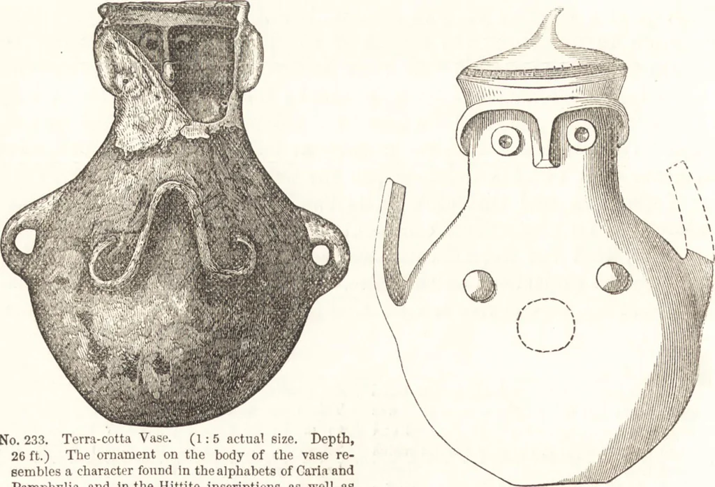An illustration from Ilios; the city and country of the Trojans. The results of researches and discoveries on the site of Troy and throughout the Troad in the years 1871-72-73-78-79, including an autobiography of the author, 1880, leaf 367