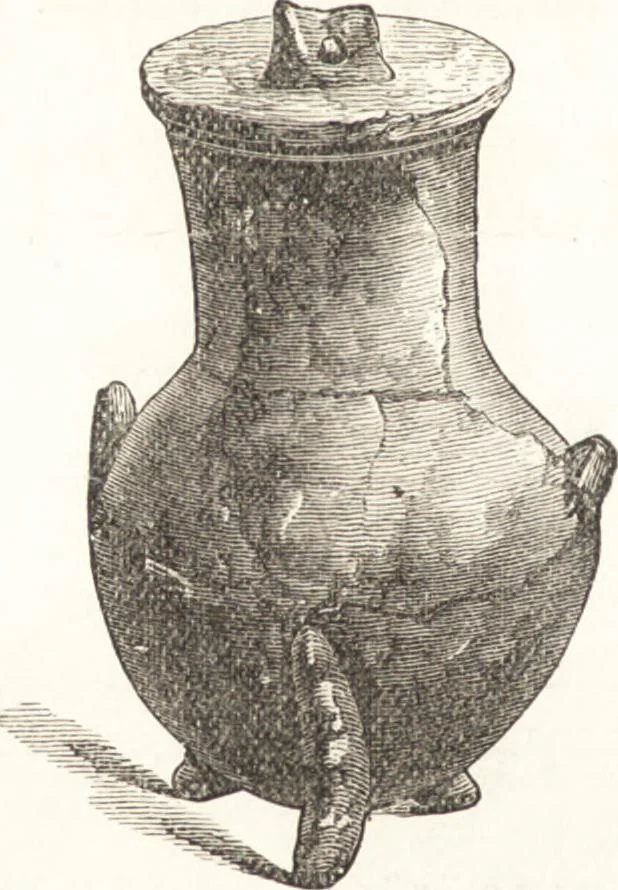 An illustration from Ilios; the city and country of the Trojans. The results of researches and discoveries on the site of Troy and throughout the Troad in the years 1871-72-73-78-79, including an autobiography of the author, 1880, leaf 387