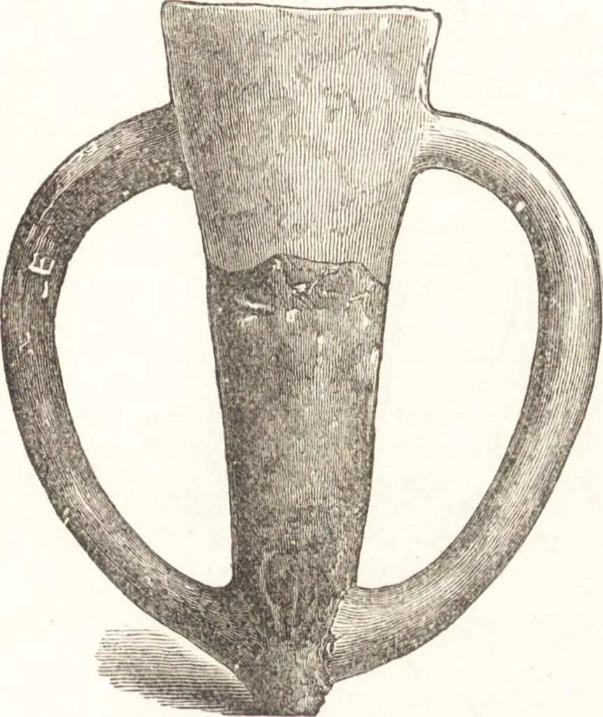 An illustration from Ilios; the city and country of the Trojans. The results of researches and discoveries on the site of Troy and throughout the Troad in the years 1871-72-73-78-79, including an autobiography of the author, 1880, leaf 396
