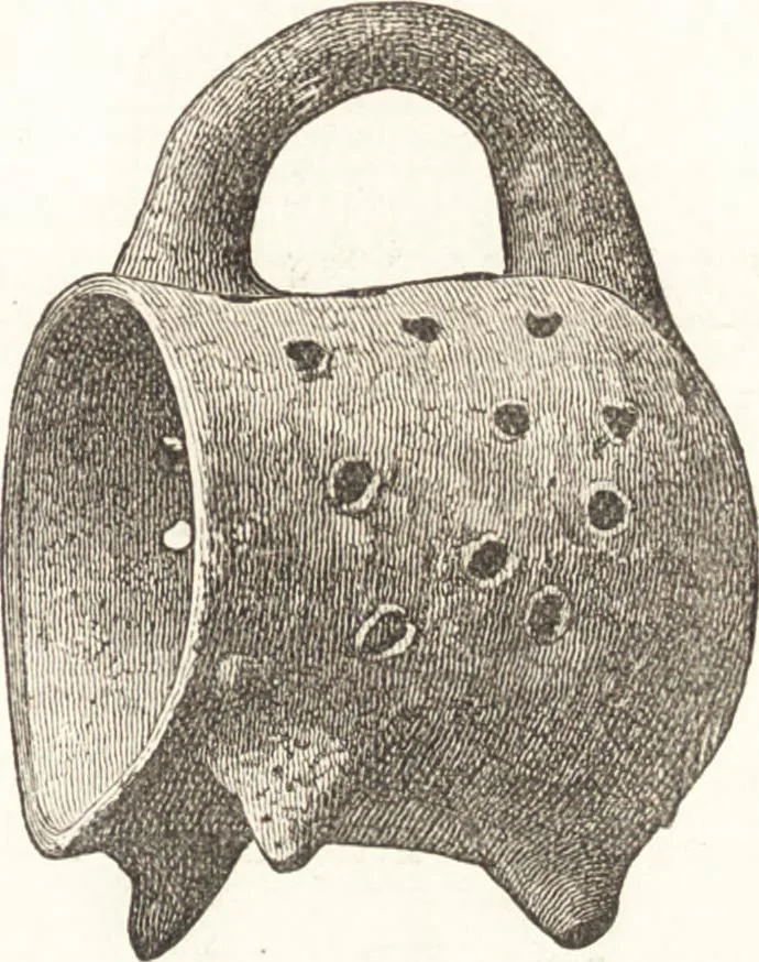 An illustration from Ilios; the city and country of the Trojans. The results of researches and discoveries on the site of Troy and throughout the Troad in the years 1871-72-73-78-79, including an autobiography of the author, 1880, leaf 398