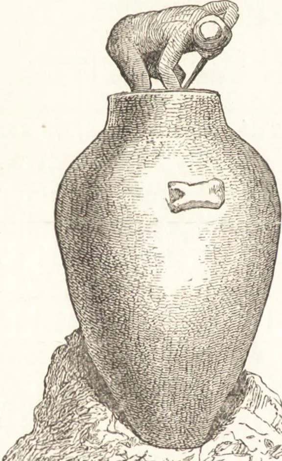 An illustration from Ilios; the city and country of the Trojans. The results of researches and discoveries on the site of Troy and throughout the Troad in the years 1871-72-73-78-79, including an autobiography of the author, 1880, leaf 403