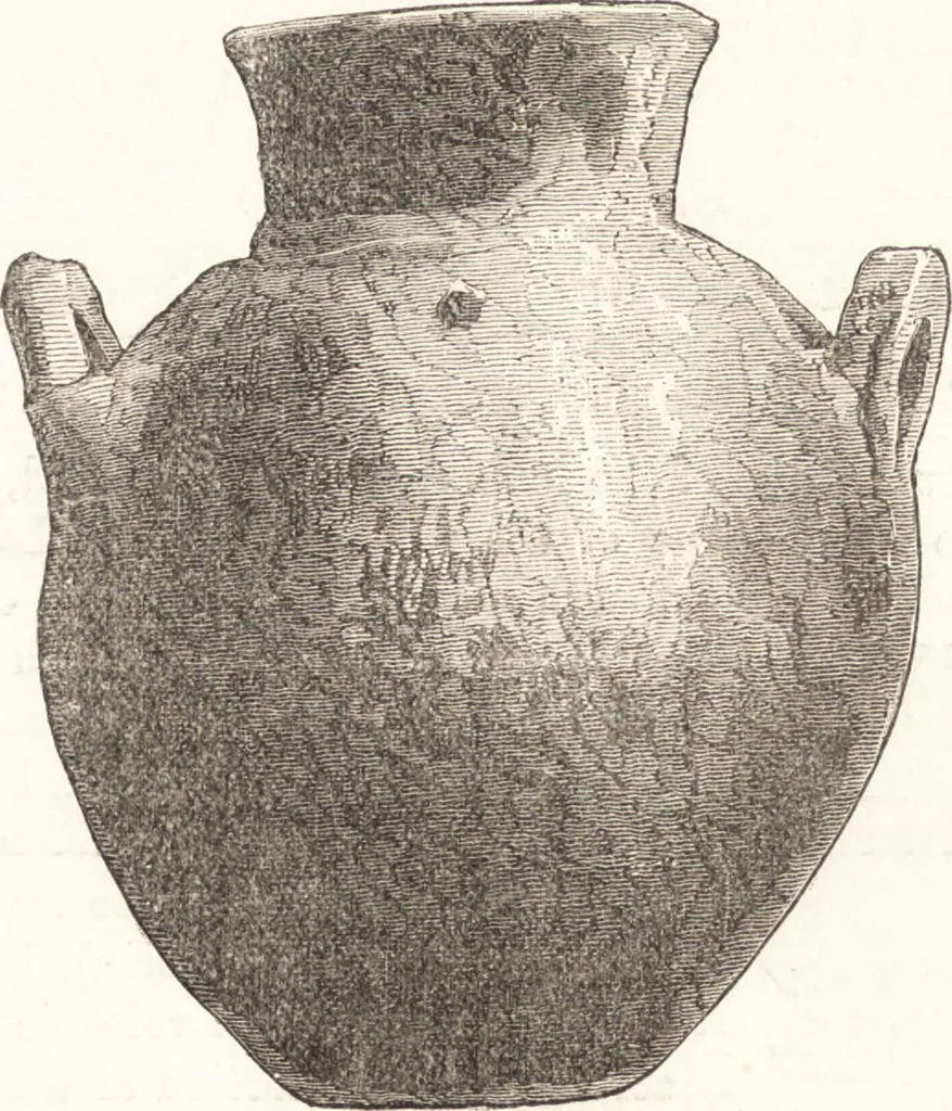 An illustration from Ilios; the city and country of the Trojans. The results of researches and discoveries on the site of Troy and throughout the Troad in the years 1871-72-73-78-79, including an autobiography of the author, 1880, leaf 424