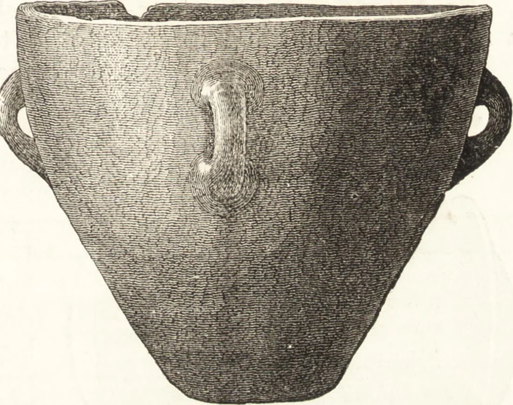 An illustration from Ilios; the city and country of the Trojans. The results of researches and discoveries on the site of Troy and throughout the Troad in the years 1871-72-73-78-79, including an autobiography of the author, 1880, leaf 428