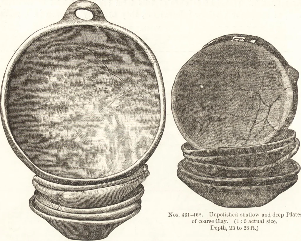 An illustration from Ilios; the city and country of the Trojans. The results of researches and discoveries on the site of Troy and throughout the Troad in the years 1871-72-73-78-79, including an autobiography of the author, 1880, leaf 433