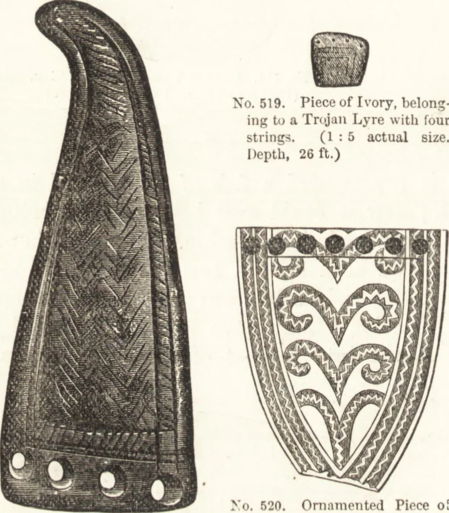 An illustration from Ilios; the city and country of the Trojans. The results of researches and discoveries on the site of Troy and throughout the Troad in the years 1871-72-73-78-79, including an autobiography of the author, 1880, leaf 449