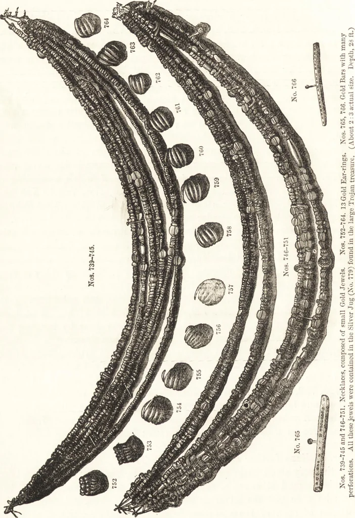 An illustration from Ilios; the city and country of the Trojans. The results of researches and discoveries on the site of Troy and throughout the Troad in the years 1871-72-73-78-79, including an autobiography of the author, 1880, leaf 487