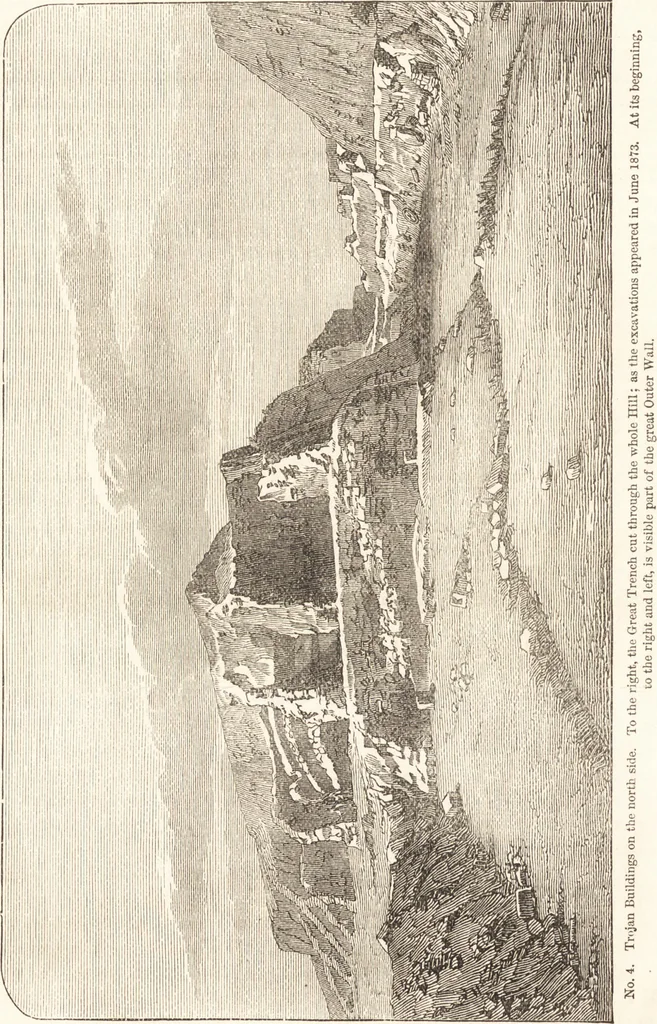 An illustration from Ilios; the city and country of the Trojans. The results of researches and discoveries on the site of Troy and throughout the Troad in the years 1871-72-73-78-79, including an autobiography of the author, 1880, leaf 49
