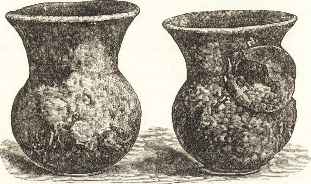 An illustration from Ilios; the city and country of the Trojans. The results of researches and discoveries on the site of Troy and throughout the Troad in the years 1871-72-73-78-79, including an autobiography of the author, 1880, leaf 493
