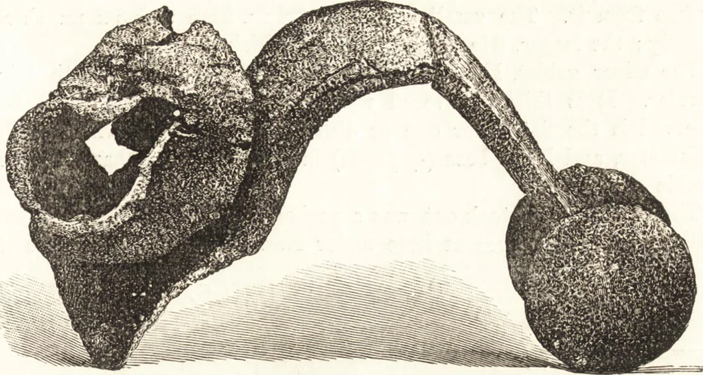 An illustration from Ilios; the city and country of the Trojans. The results of researches and discoveries on the site of Troy and throughout the Troad in the years 1871-72-73-78-79, including an autobiography of the author, 1880, leaf 494