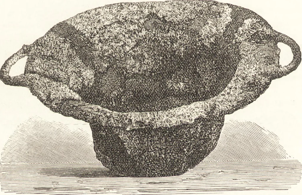 An illustration from Ilios; the city and country of the Trojans. The results of researches and discoveries on the site of Troy and throughout the Troad in the years 1871-72-73-78-79, including an autobiography of the author, 1880, leaf 499