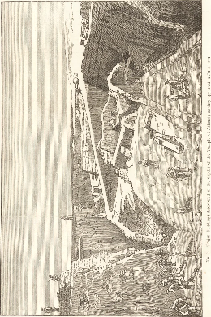 An illustration from Ilios; the city and country of the Trojans. The results of researches and discoveries on the site of Troy and throughout the Troad in the years 1871-72-73-78-79, including an autobiography of the author, 1880, leaf 53