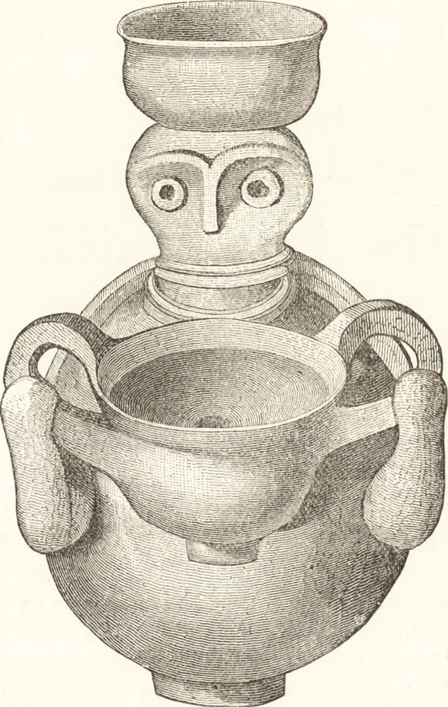 An illustration from Ilios; the city and country of the Trojans. The results of researches and discoveries on the site of Troy and throughout the Troad in the years 1871-72-73-78-79, including an autobiography of the author, 1880, leaf 546