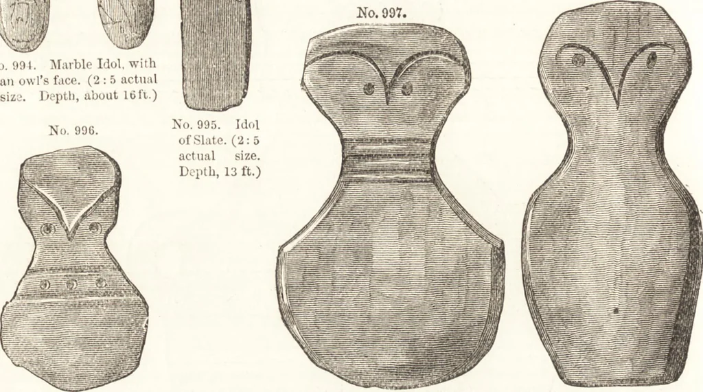 An illustration from Ilios; the city and country of the Trojans. The results of researches and discoveries on the site of Troy and throughout the Troad in the years 1871-72-73-78-79, including an autobiography of the author, 1880, leaf 549