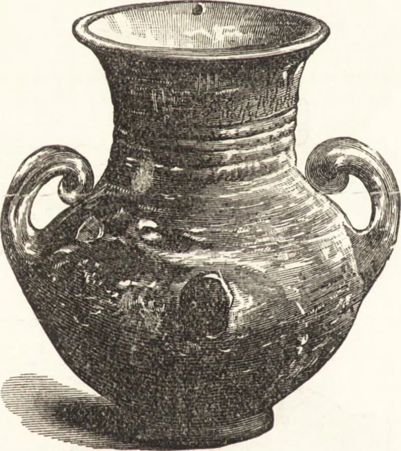 An illustration from Ilios; the city and country of the Trojans. The results of researches and discoveries on the site of Troy and throughout the Troad in the years 1871-72-73-78-79, including an autobiography of the author, 1880, leaf 551