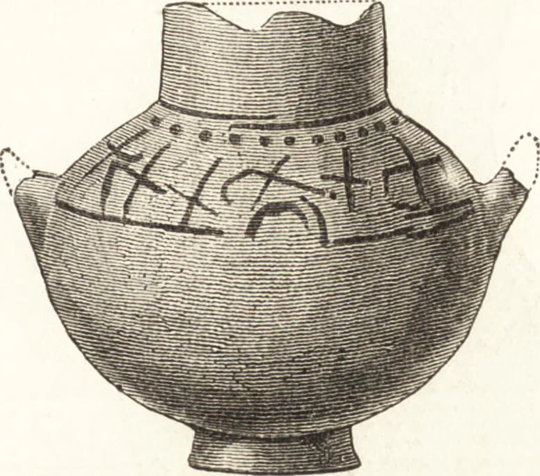 An illustration from Ilios; the city and country of the Trojans. The results of researches and discoveries on the site of Troy and throughout the Troad in the years 1871-72-73-78-79, including an autobiography of the author, 1880, leaf 552