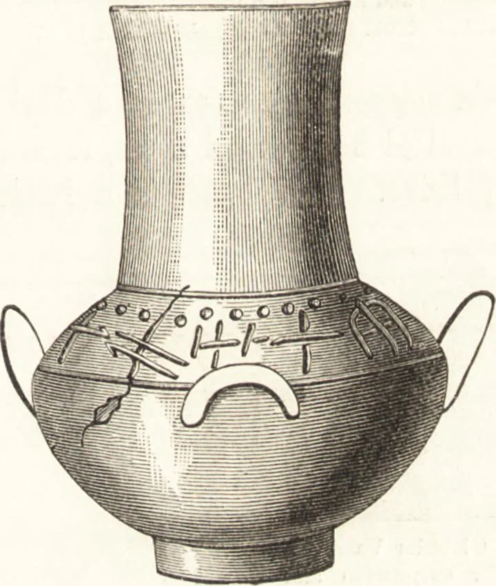 An illustration from Ilios; the city and country of the Trojans. The results of researches and discoveries on the site of Troy and throughout the Troad in the years 1871-72-73-78-79, including an autobiography of the author, 1880, leaf 552