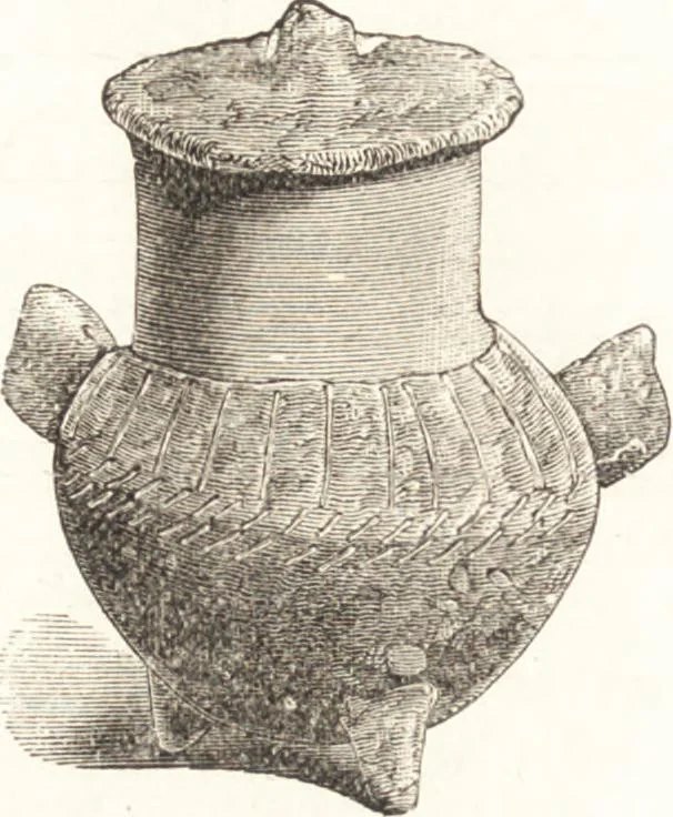 An illustration from Ilios; the city and country of the Trojans. The results of researches and discoveries on the site of Troy and throughout the Troad in the years 1871-72-73-78-79, including an autobiography of the author, 1880, leaf 555
