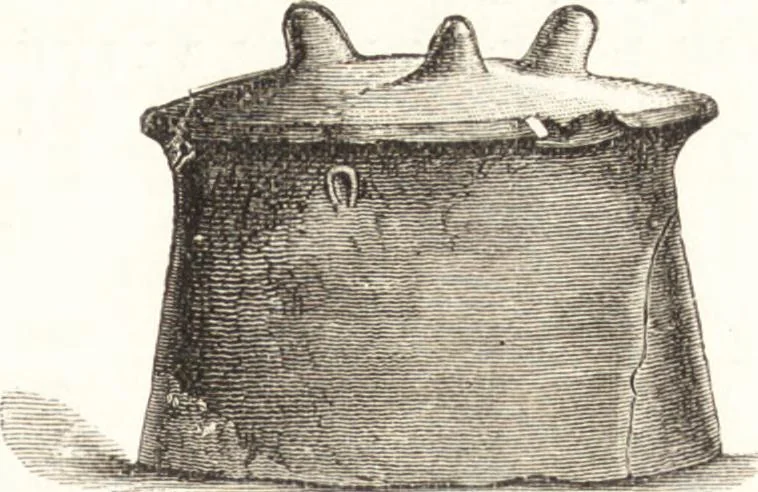 An illustration from Ilios; the city and country of the Trojans. The results of researches and discoveries on the site of Troy and throughout the Troad in the years 1871-72-73-78-79, including an autobiography of the author, 1880, leaf 556
