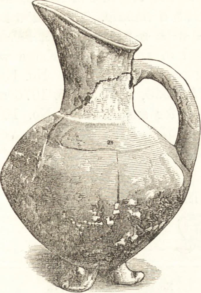 An illustration from Ilios; the city and country of the Trojans. The results of researches and discoveries on the site of Troy and throughout the Troad in the years 1871-72-73-78-79, including an autobiography of the author, 1880, leaf 558