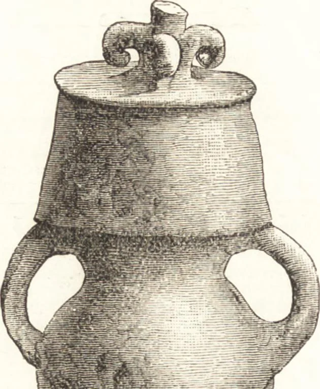 An illustration from Ilios; the city and country of the Trojans. The results of researches and discoveries on the site of Troy and throughout the Troad in the years 1871-72-73-78-79, including an autobiography of the author, 1880, leaf 563