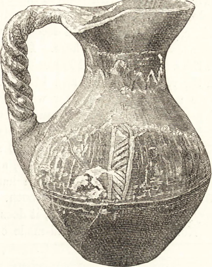 An illustration from Ilios; the city and country of the Trojans. The results of researches and discoveries on the site of Troy and throughout the Troad in the years 1871-72-73-78-79, including an autobiography of the author, 1880, leaf 570