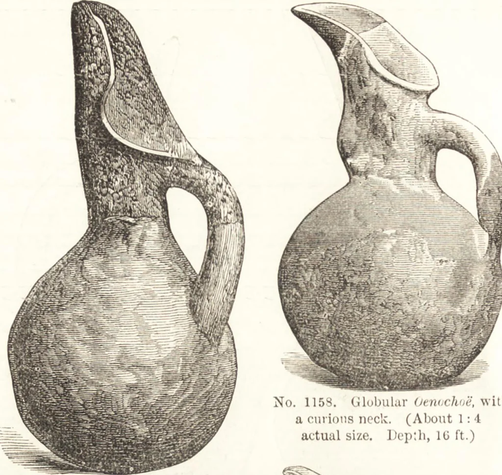 An illustration from Ilios; the city and country of the Trojans. The results of researches and discoveries on the site of Troy and throughout the Troad in the years 1871-72-73-78-79, including an autobiography of the author, 1880, leaf 575