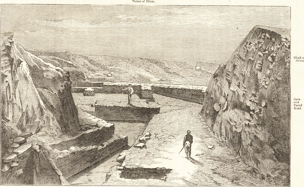 An illustration from Ilios; the city and country of the Trojans. The results of researches and discoveries on the site of Troy and throughout the Troad in the years 1871-72-73-78-79, including an autobiography of the author, 1880, leaf 58
