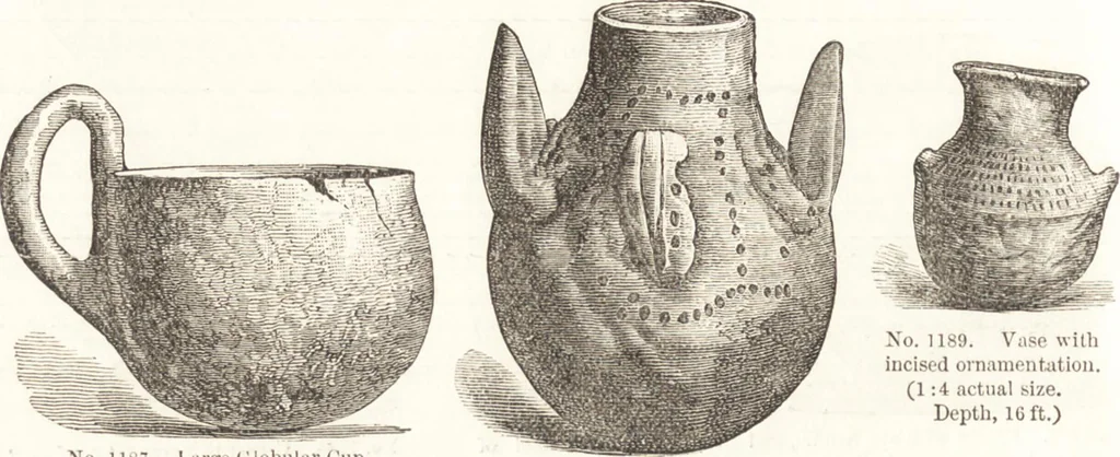 An illustration from Ilios; the city and country of the Trojans. The results of researches and discoveries on the site of Troy and throughout the Troad in the years 1871-72-73-78-79, including an autobiography of the author, 1880, leaf 581