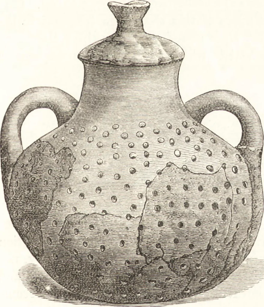 An illustration from Ilios; the city and country of the Trojans. The results of researches and discoveries on the site of Troy and throughout the Troad in the years 1871-72-73-78-79, including an autobiography of the author, 1880, leaf 582