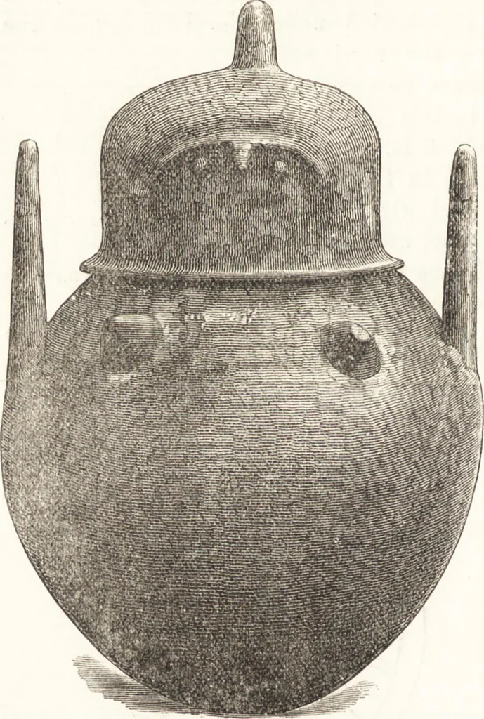 An illustration from Ilios; the city and country of the Trojans. The results of researches and discoveries on the site of Troy and throughout the Troad in the years 1871-72-73-78-79, including an autobiography of the author, 1880, leaf 599