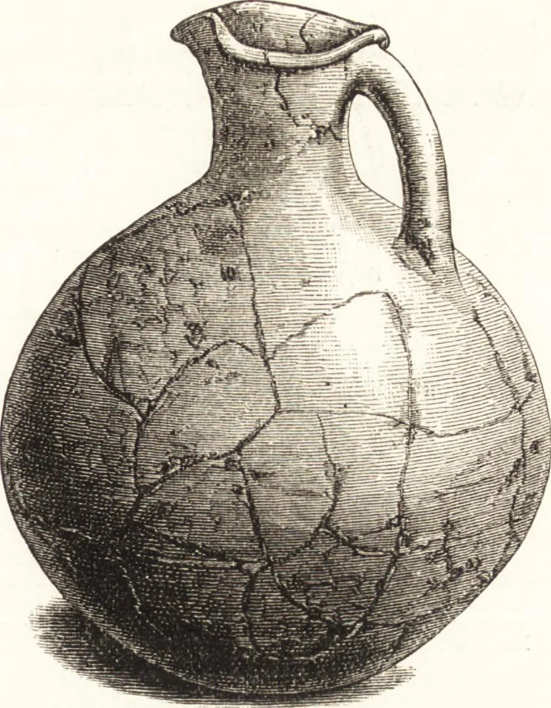 An illustration from Ilios; the city and country of the Trojans. The results of researches and discoveries on the site of Troy and throughout the Troad in the years 1871-72-73-78-79, including an autobiography of the author, 1880, leaf 604