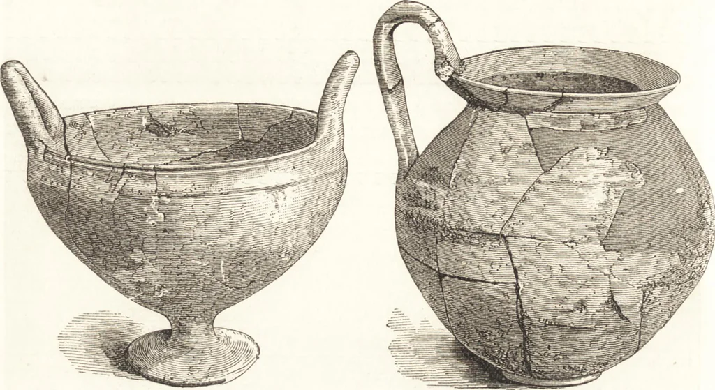 An illustration from Ilios; the city and country of the Trojans. The results of researches and discoveries on the site of Troy and throughout the Troad in the years 1871-72-73-78-79, including an autobiography of the author, 1880, leaf 615
