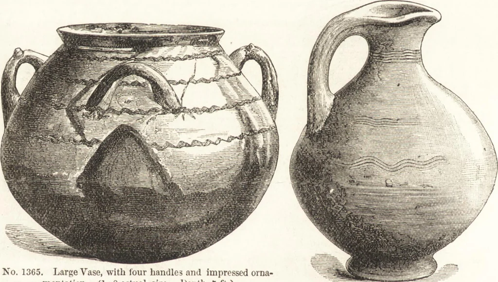 An illustration from Ilios; the city and country of the Trojans. The results of researches and discoveries on the site of Troy and throughout the Troad in the years 1871-72-73-78-79, including an autobiography of the author, 1880, leaf 615