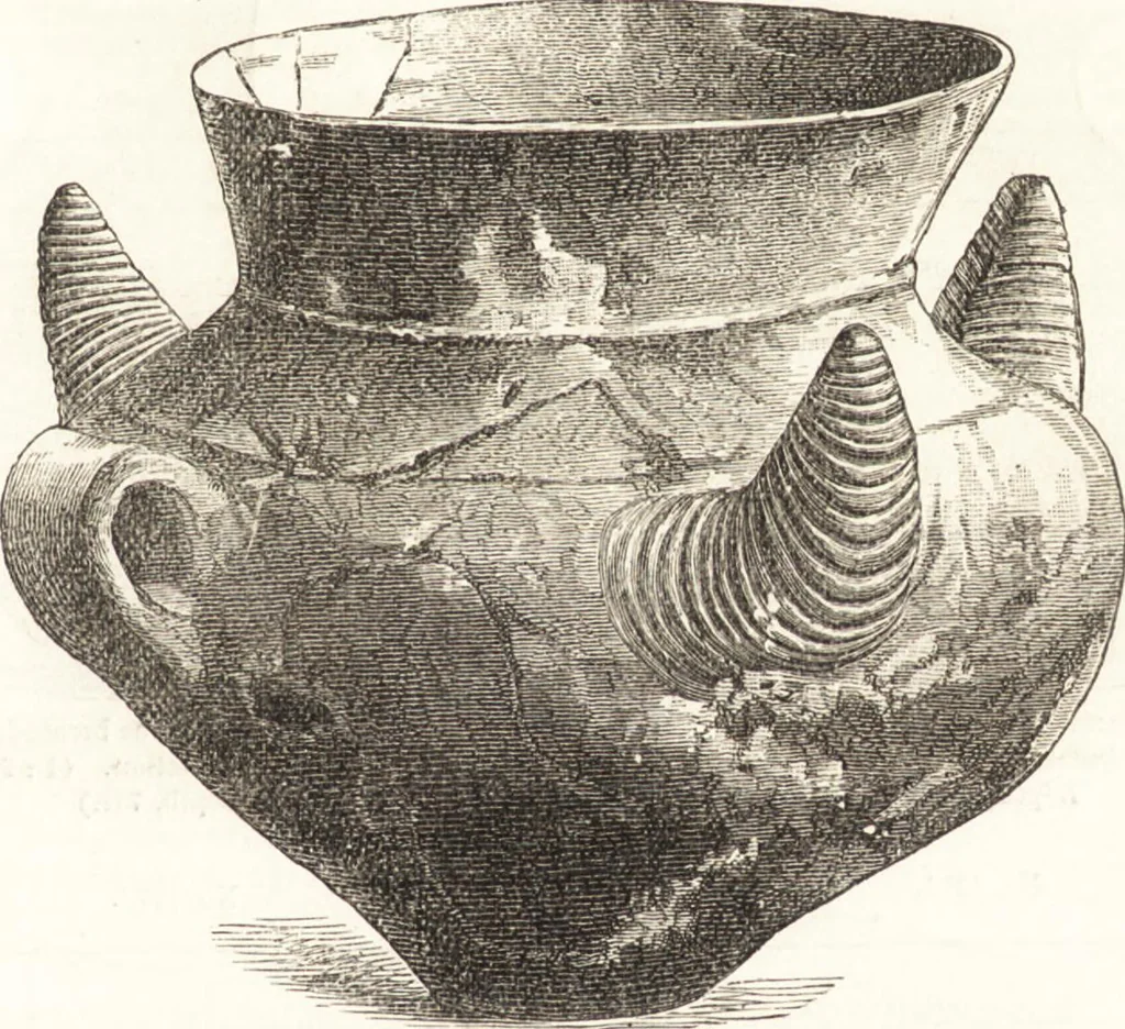 An illustration from Ilios; the city and country of the Trojans. The results of researches and discoveries on the site of Troy and throughout the Troad in the years 1871-72-73-78-79, including an autobiography of the author, 1880, leaf 616