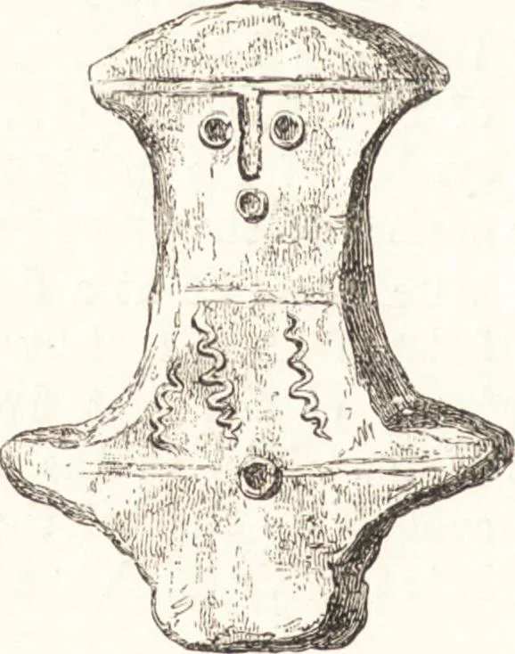 An illustration from Ilios; the city and country of the Trojans. The results of researches and discoveries on the site of Troy and throughout the Troad in the years 1871-72-73-78-79, including an autobiography of the author, 1880, leaf 627