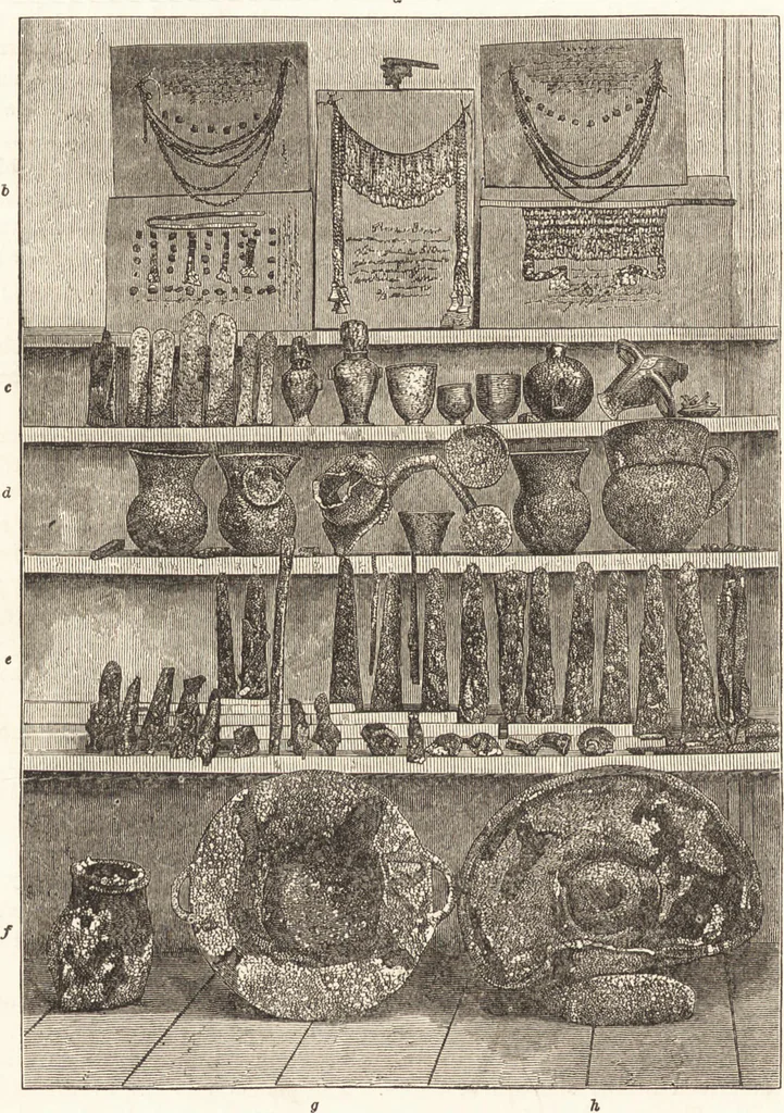 An illustration from Ilios; the city and country of the Trojans. The results of researches and discoveries on the site of Troy and throughout the Troad in the years 1871-72-73-78-79, including an autobiography of the author, 1880, leaf 63
