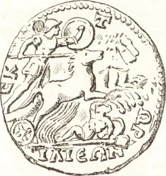 An illustration from Ilios; the city and country of the Trojans. The results of researches and discoveries on the site of Troy and throughout the Troad in the years 1871-72-73-78-79, including an autobiography of the author, 1880, leaf 670