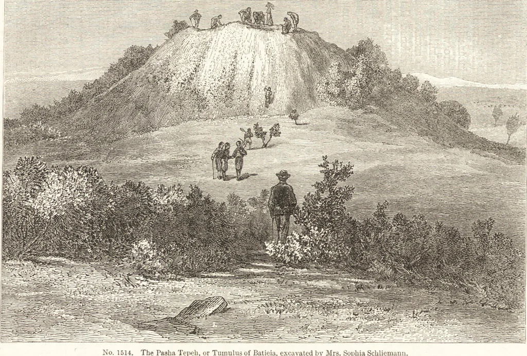 An illustration from Ilios; the city and country of the Trojans. The results of researches and discoveries on the site of Troy and throughout the Troad in the years 1871-72-73-78-79, including an autobiography of the author, 1880, leaf 682