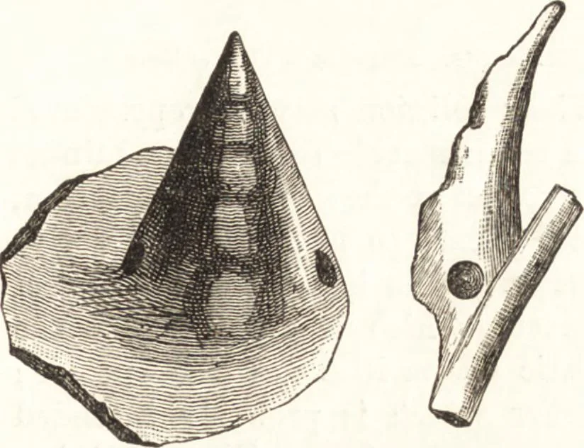 An illustration from Ilios; the city and country of the Trojans. The results of researches and discoveries on the site of Troy and throughout the Troad in the years 1871-72-73-78-79, including an autobiography of the author, 1880, leaf 736