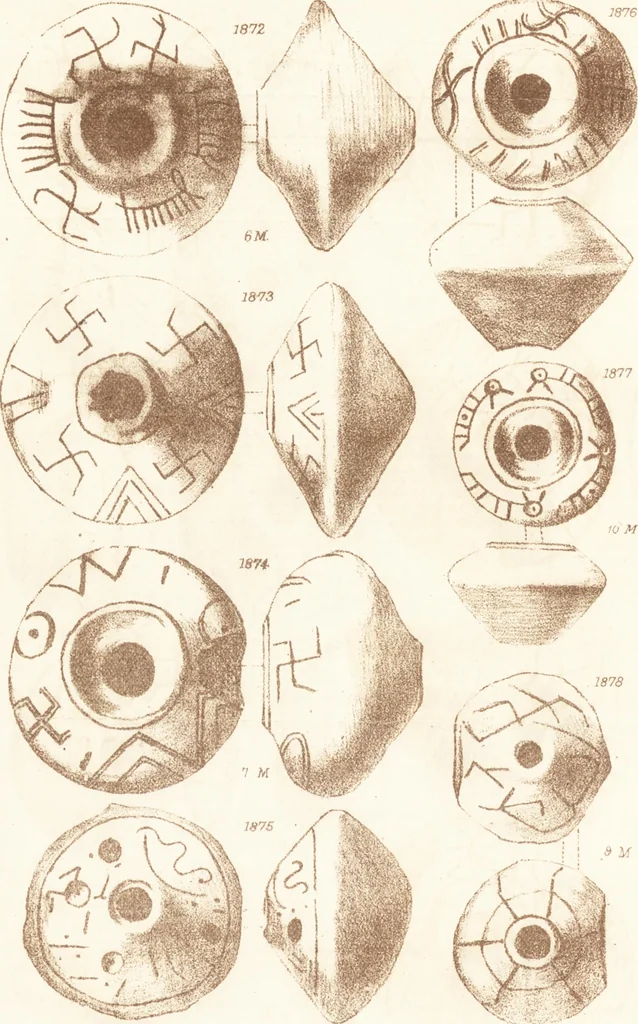 An illustration from Ilios; the city and country of the Trojans. The results of researches and discoveries on the site of Troy and throughout the Troad in the years 1871-72-73-78-79, including an autobiography of the author, 1880, leaf 847