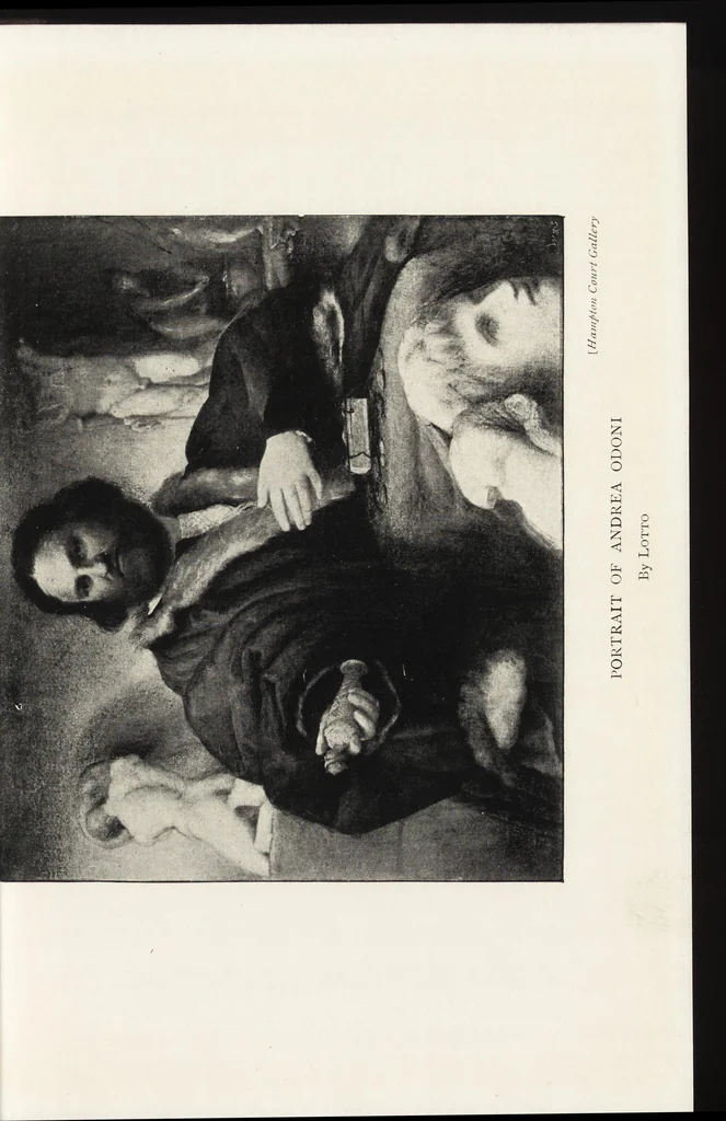 An illustration from The Anonimo; notes on pictures and works of art in Italy, 1903, leaf 166