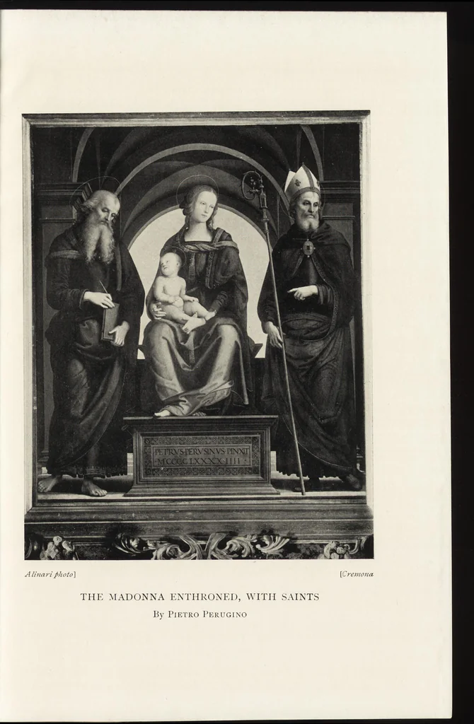 An illustration from The Anonimo; notes on pictures and works of art in Italy, 1903, leaf 96